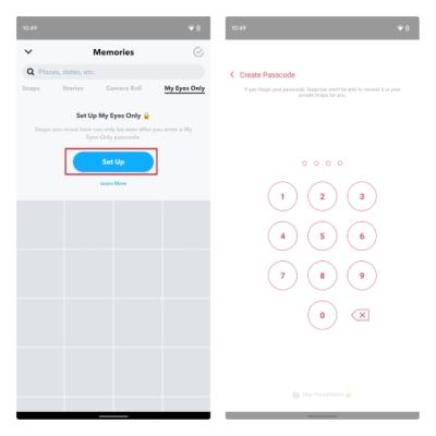 How to Get 'My Eyes Only' on Snapchat Account in 2022 (Guide) | Beebom