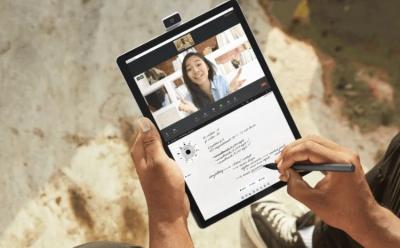 hp tablet with flip camera now available