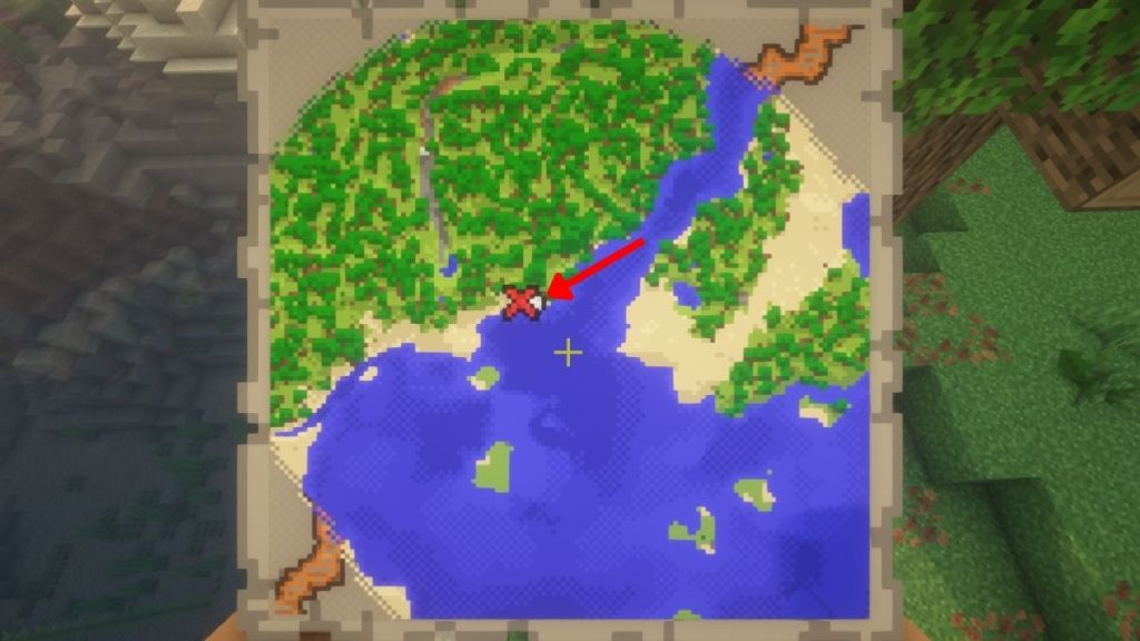 Find Buried Treasure in Minecraft