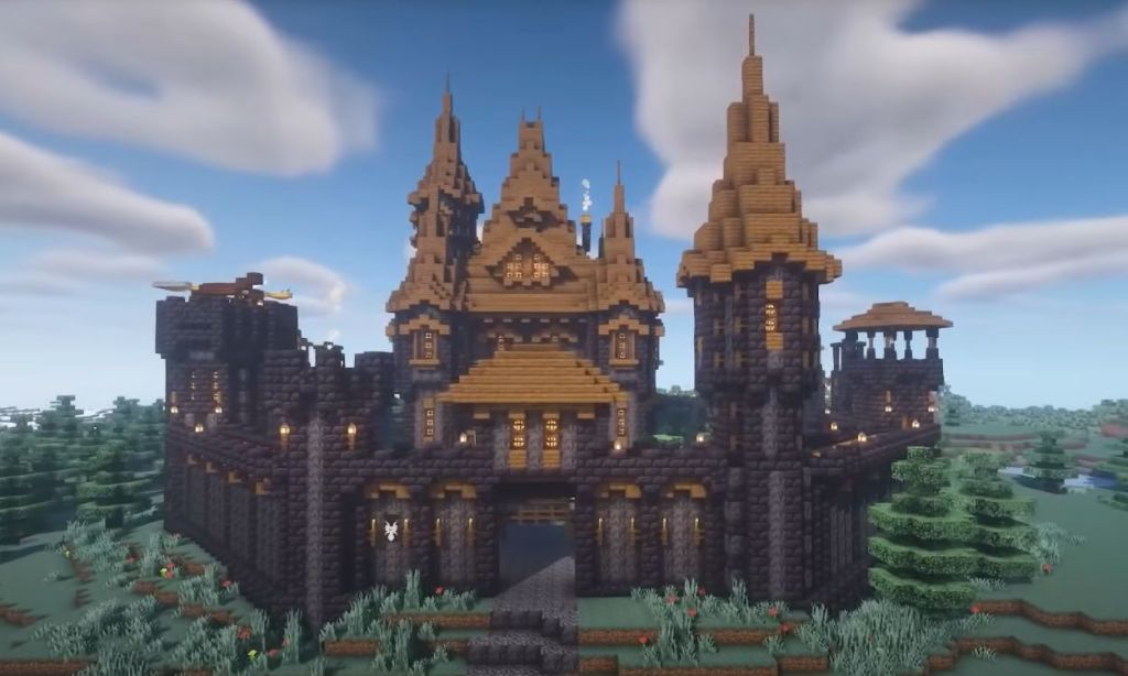 Medieval castle minecraft