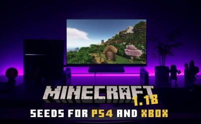 Minecraft 1.18 Seeds for PS4 and Xbox