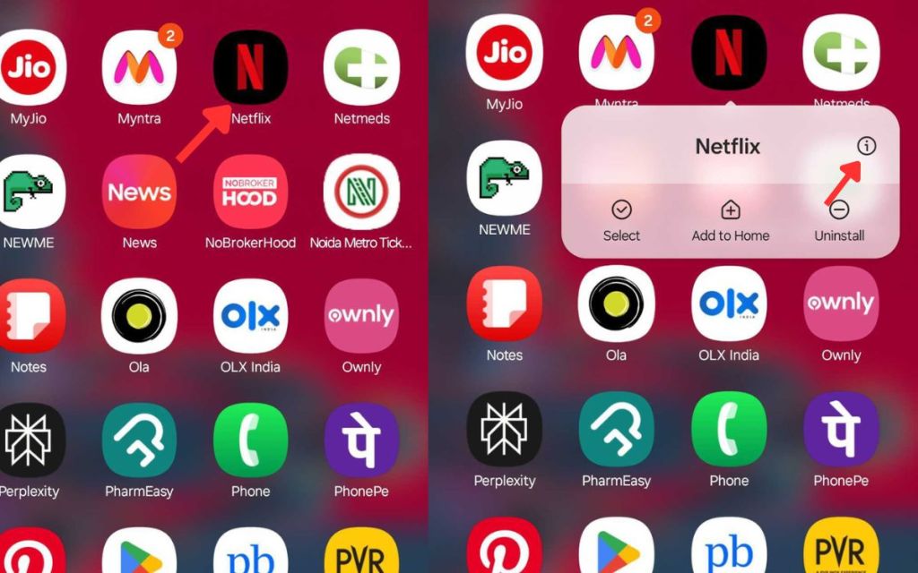 Clearing Cache for Netflix on Phone