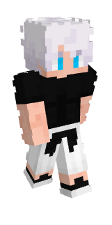 Satoru Gojo Minecraft Skin