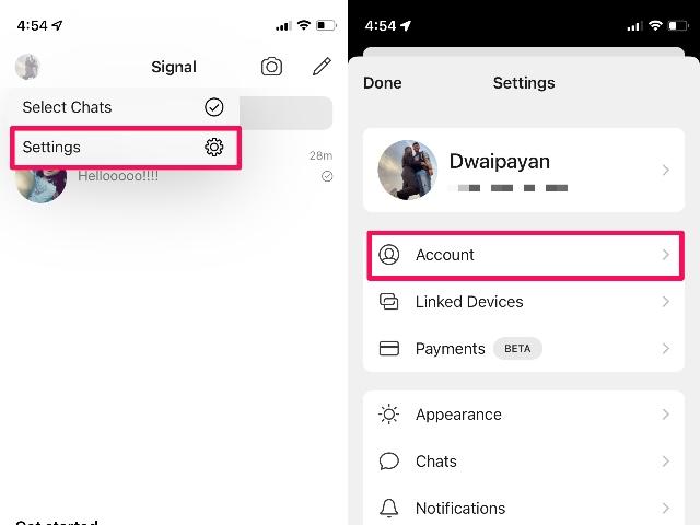 How to Change Your Phone Number in Signal (2022) | Beebom