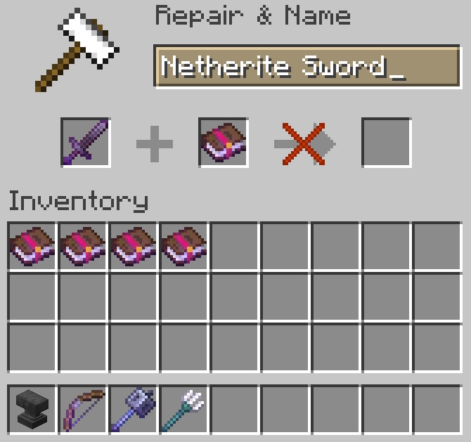 Sword conflicting enchantment