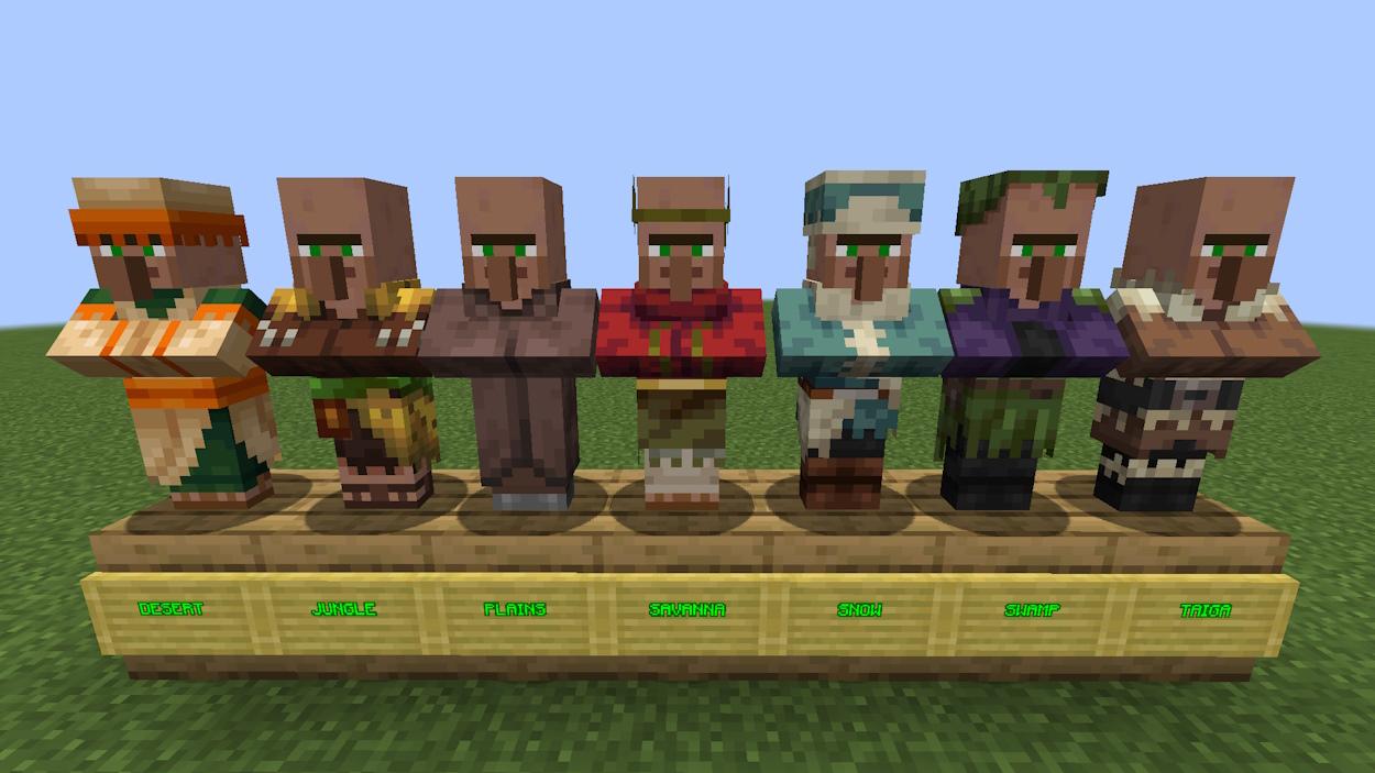 Minecraft Villagers Types T m Hi u C c Lo i Villagers Trong Minecraft Minecraft Villagers Types T m Hi u C c Lo i Villagers Trong Minecraft