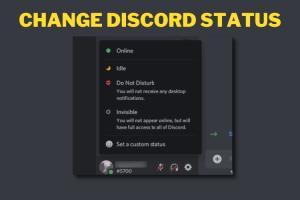 How to Change Your Discord Status