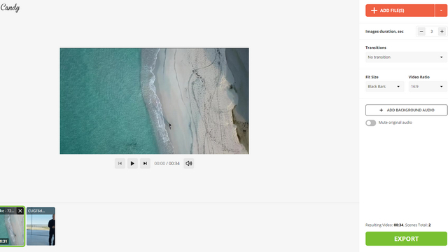merge videos video candy
