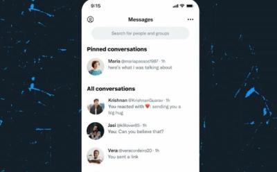 twitter pin chats