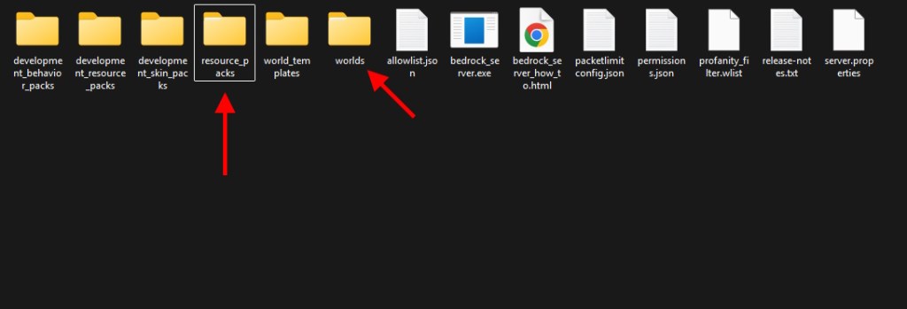 Customize server on Minecraft Bedrock
