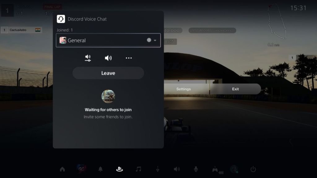 Using Discord overlay while gaming on PS5