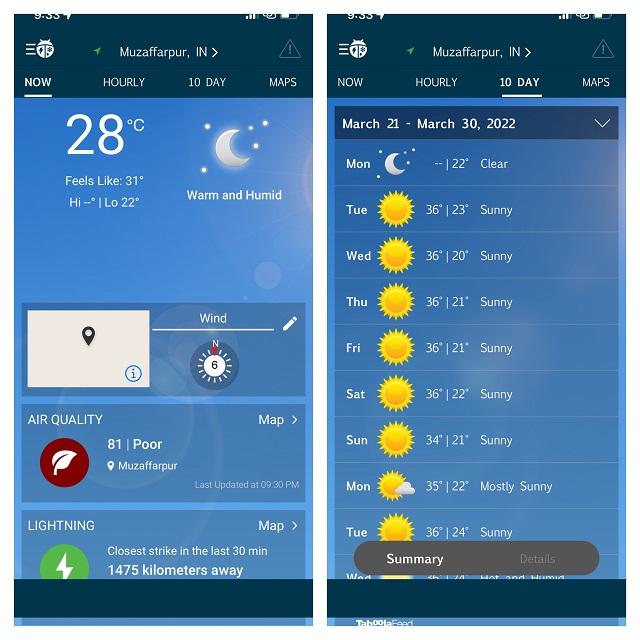 Top 12 AccuWeather Alternatives for iOS You Can Use (2022) | Beebom