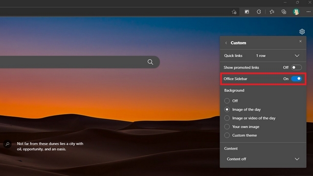 How to Enable or Disable Office Sidebar in Microsoft Edge | Beebom