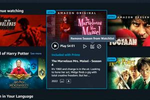 How To Remove Videos from Continue Watching and Watchlist on Prime Video