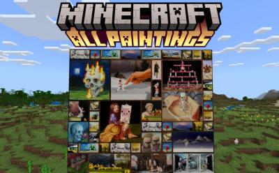 All Paintings in Minecraft
