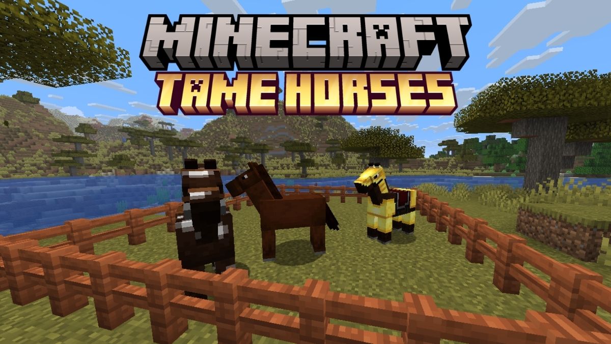 How to Tame Horses in Minecraft
