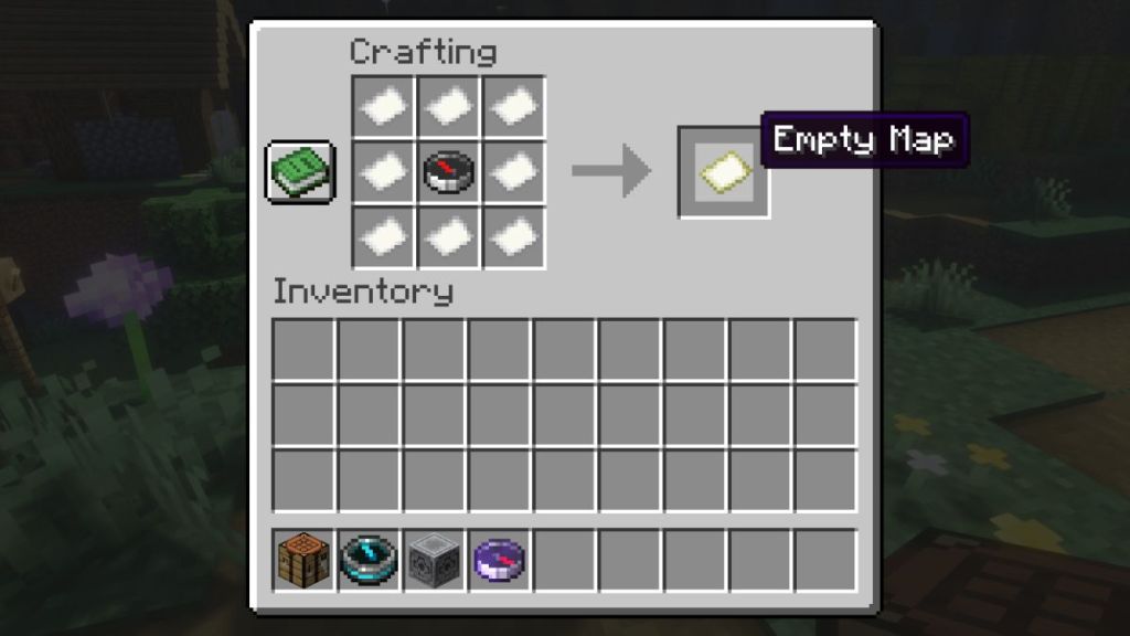 Make a Recovery Compass in Minecraft