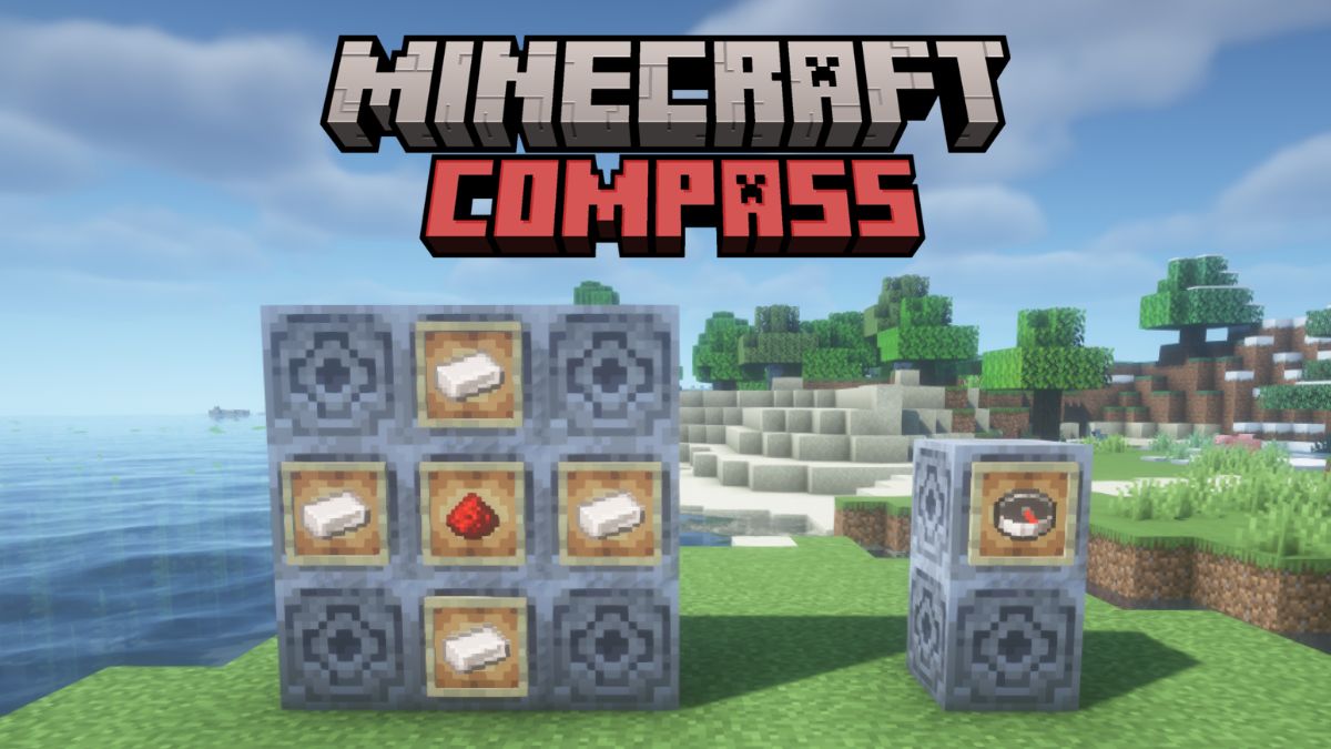 how to make a compass in Minecraft