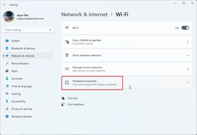 Find Your MAC Address in Windows 11 (2022)