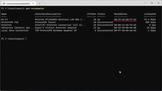 How to Find Your MAC Address in Windows 11 (5 Methods) | Beebom