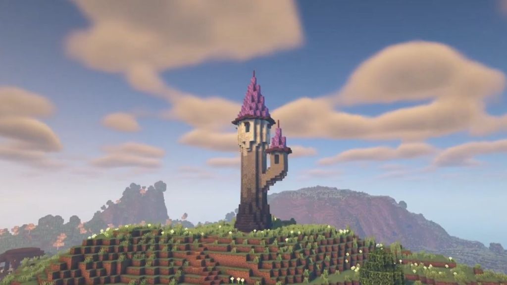 Wizard Tower build Minecraft