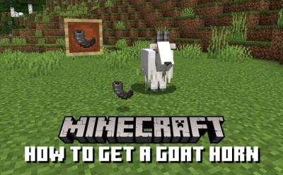 How to Get a Goat Horn in Minecraft