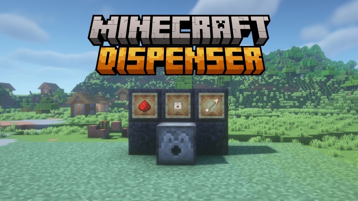 How to Make a Dispenser in Minecraft