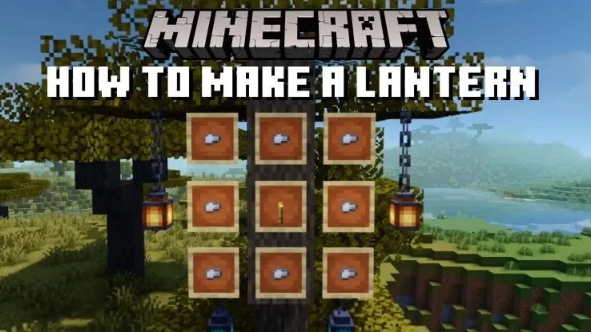 How to Make a Lantern in Minecraft