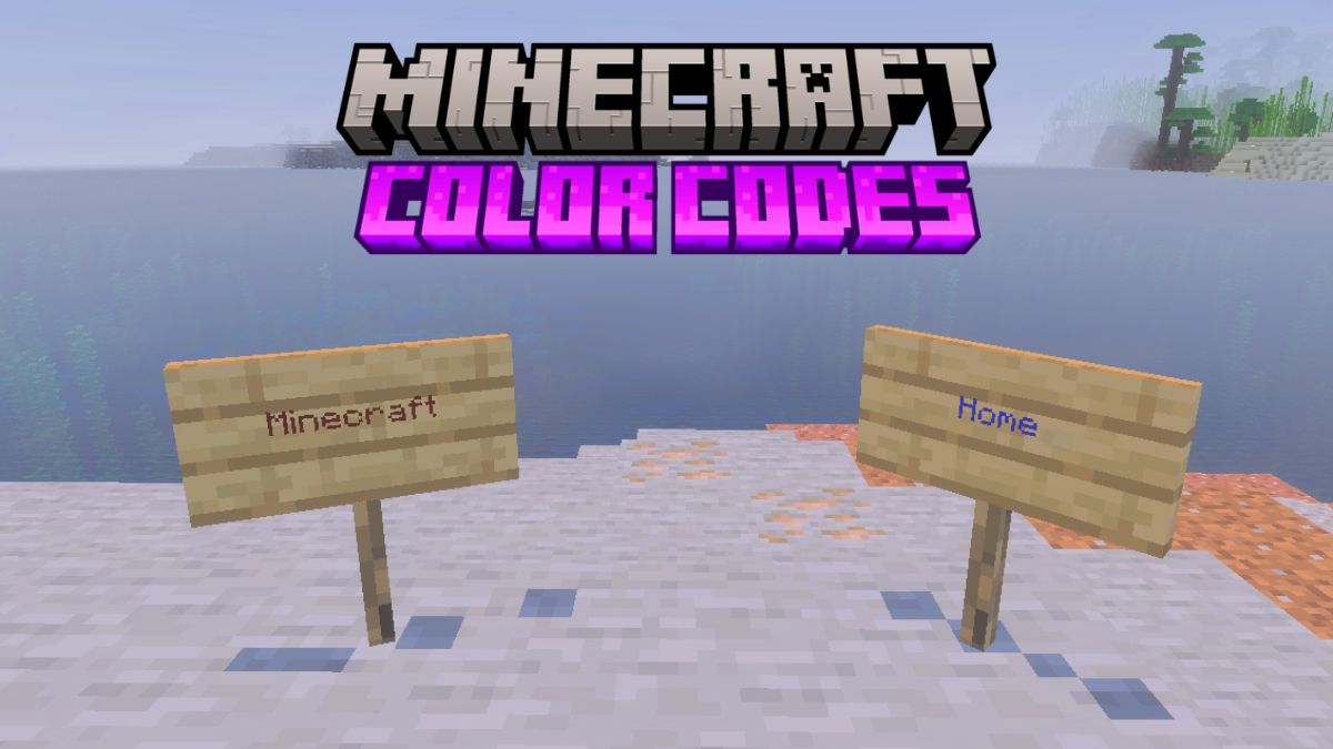 Minecraft Color Codes and Formatting Codes