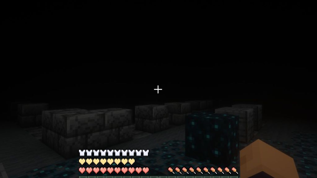 Minecraft Warden Darkness Effect