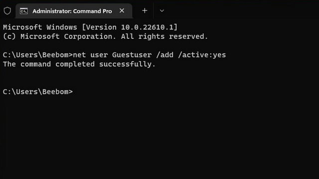 How to Add Guest Account in Windows 11 (Three Methods) | Beebom