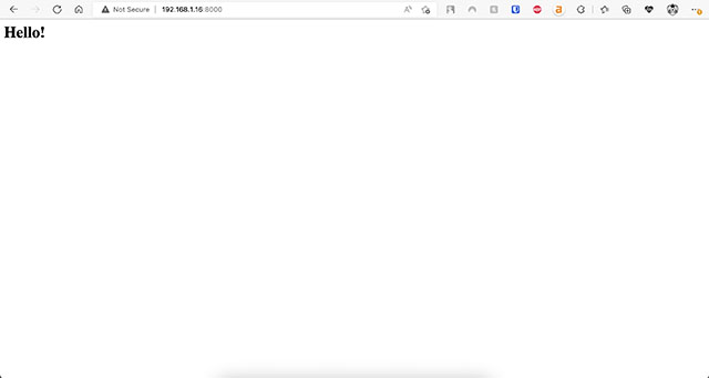 viewing html file from iphone server
