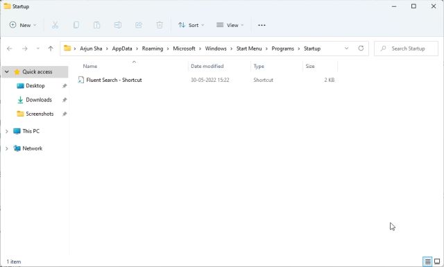 Find the Windows 11 Startup Folder (2022)