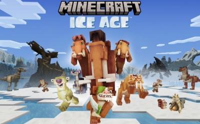 Get 30+ New Skins and Locations in Minecraft X Ice Age DLC