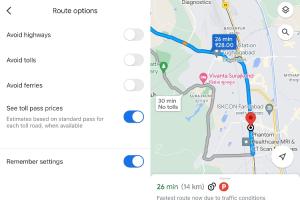 Google Maps Now Shows Toll Prices in India on Android and iOS