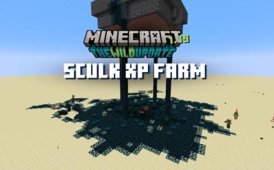 How to Make Sculk Farm in Minecraft