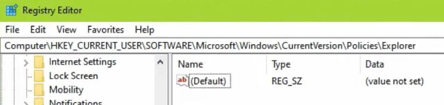 Disable Meet Now From Windows 10 Using Registry Editor