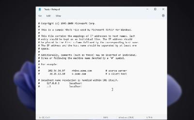 Find and Edit the Hosts File in Windows 11 (2022)
