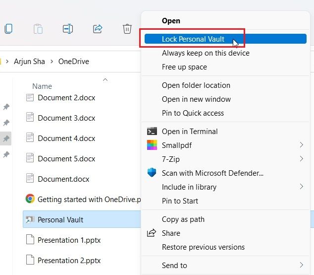 Password Protect Files and Folders in Windows 11 With OneDrive