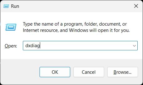 Check Your Graphics Card on Windows 11 From DirectX Diagnostic Tool