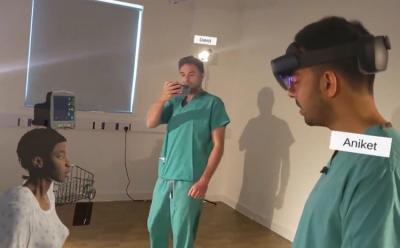 Medical Students in the UK Are Using Mixed Reality to Train on 3D Holographic Patients!