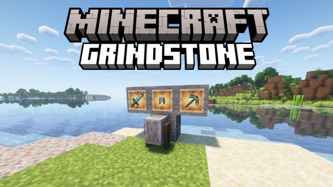 How to Make and Use a Grindstone in Minecraft