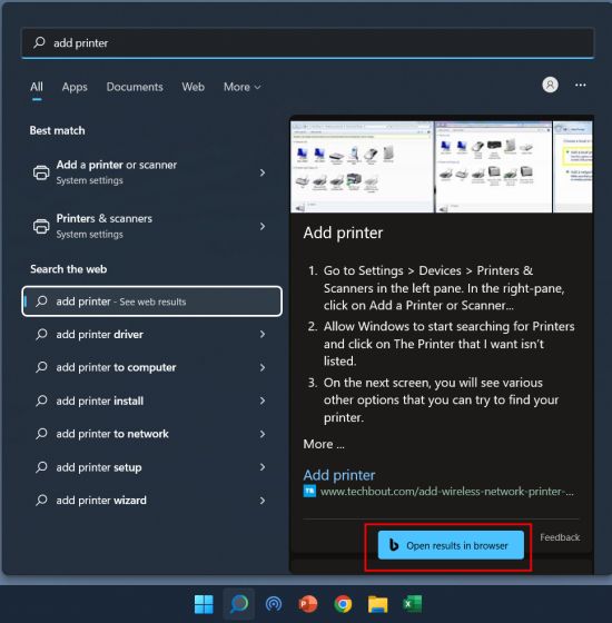 3. Use Windows Search