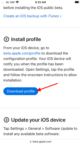 download ios 16 public beta profile new