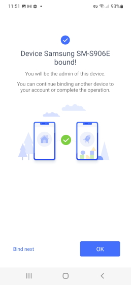 device bound airdroid parental control