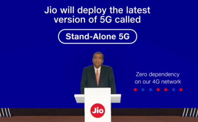 Jio 5G Announced: Reliance Jio to Launch 'True 5G' Network in India ...