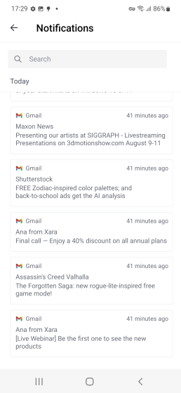 app notifications airdroid