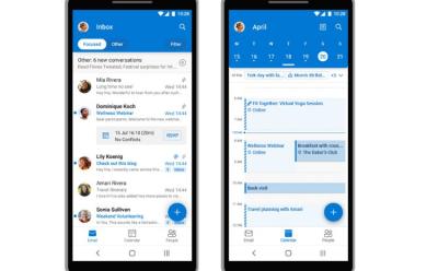outlook lite android app