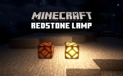 How to Make a Redstone Lamp in Minecraft
