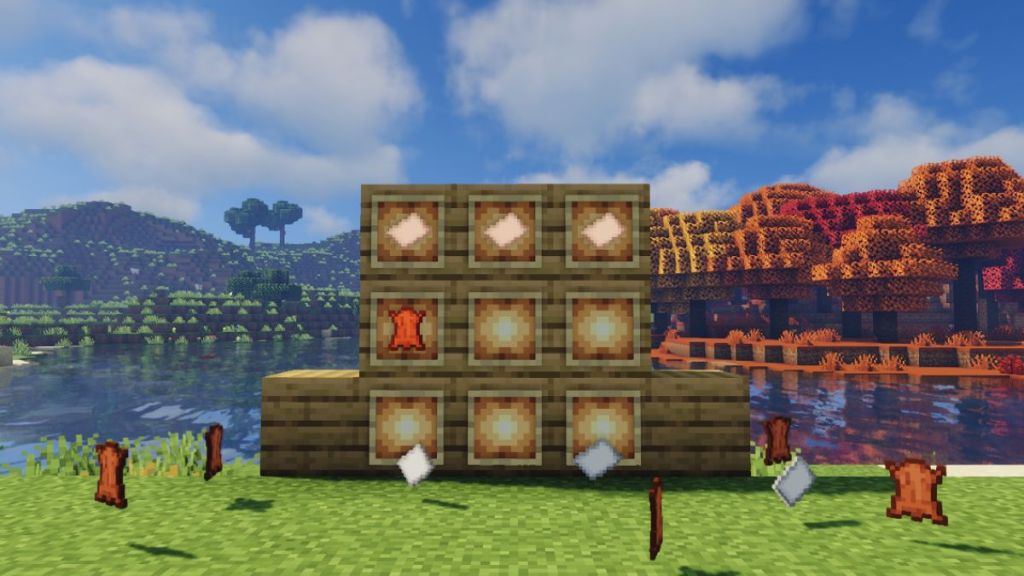 Ingredients required to craft a book in Minecraft